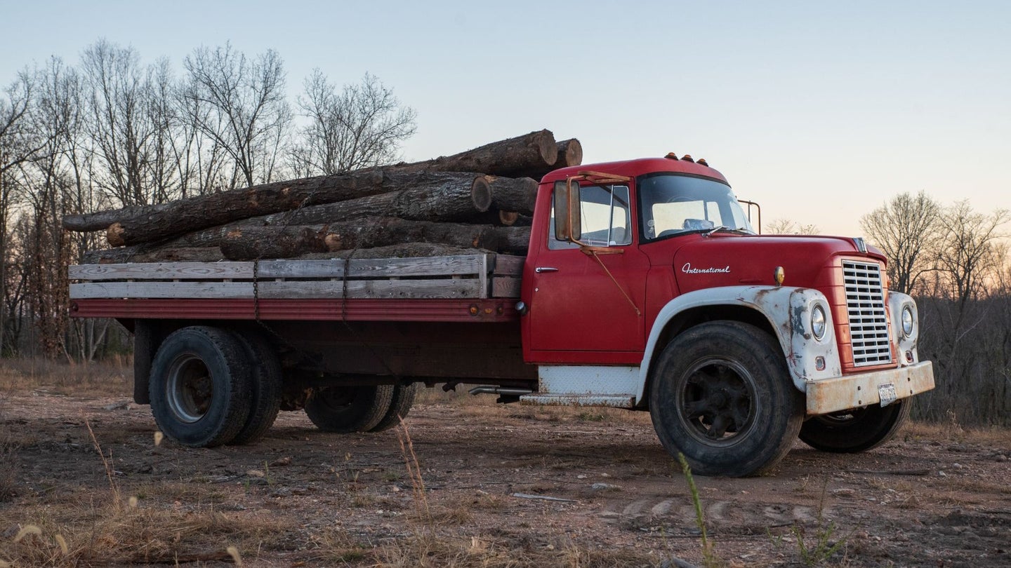 I Played Real-Life SnowRunner With My 1966 Ford Dump Truck and &#8217;63 International Loadstar