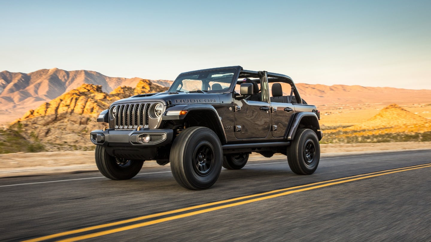 2021 Jeep Wrangler Rubicon 392: A 470-HP V8 Off-Roader With a Dual