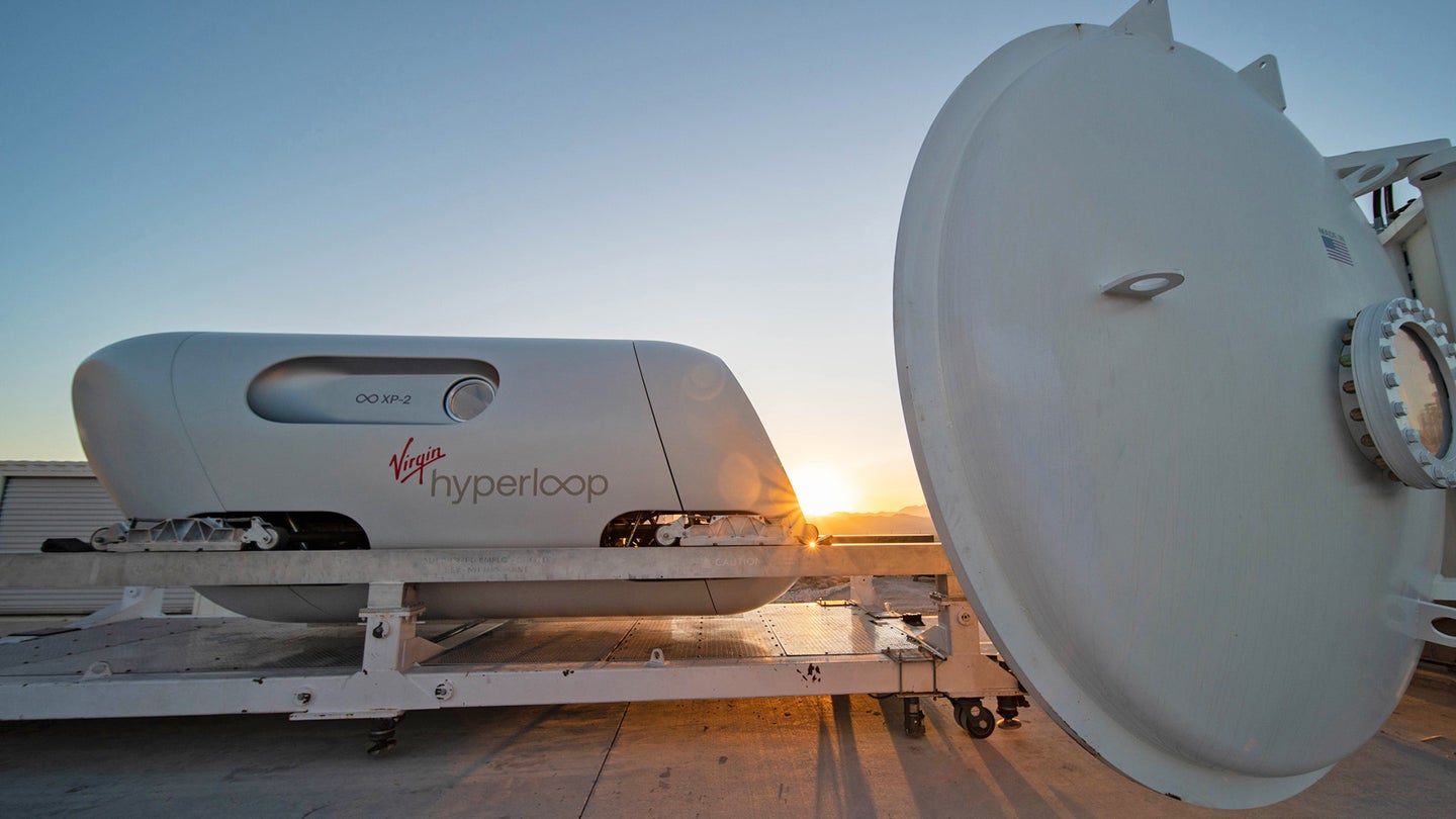 Virgin Hyperloop Gears Up for the Future After 107-MPH Test With Passengers Onboard