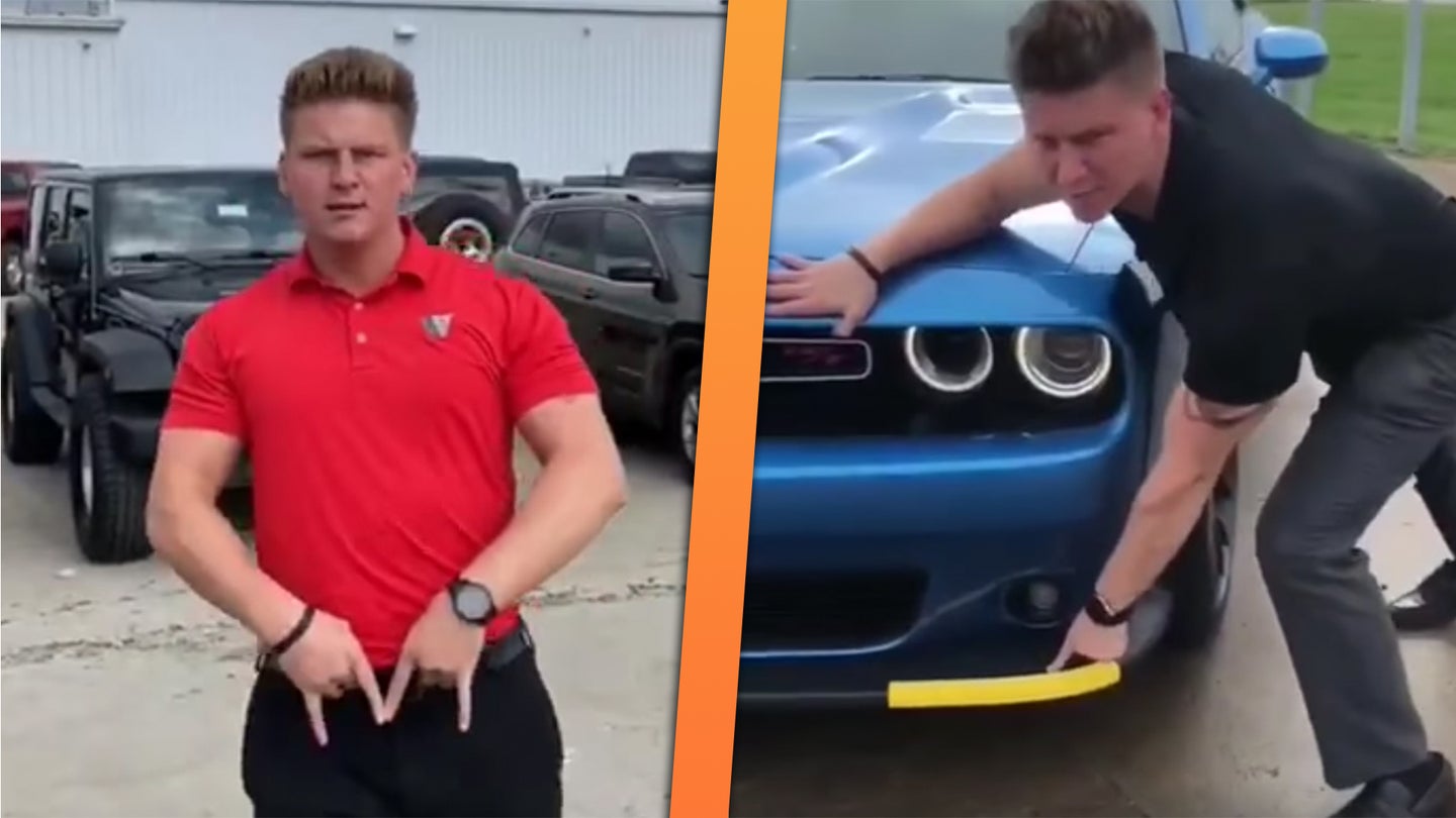 The World’s Most Enthusiastic Dodge Salesman Will Sell You a New Challenger