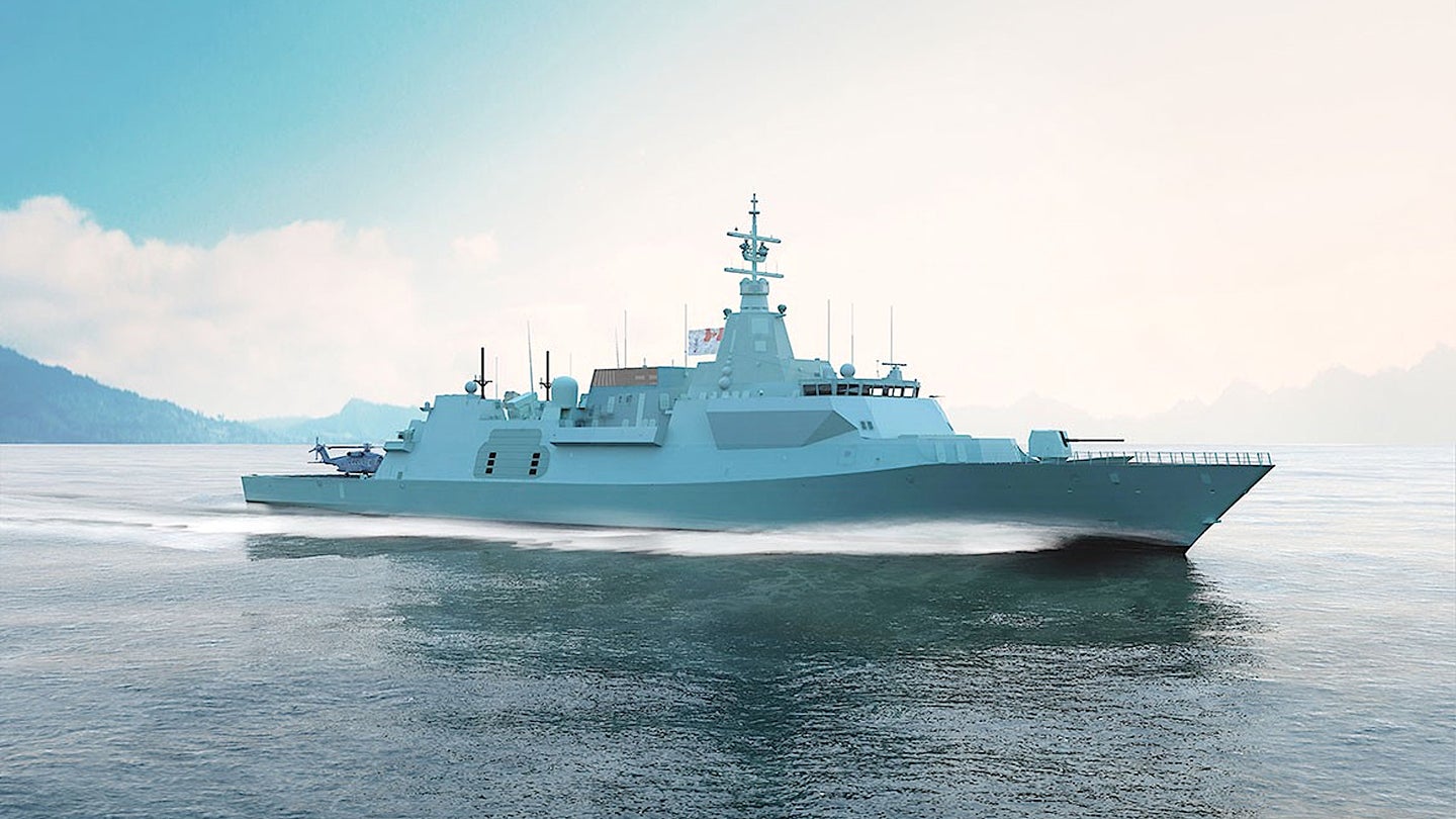 Canada’s New Frigate Will Be Brimming With Missiles