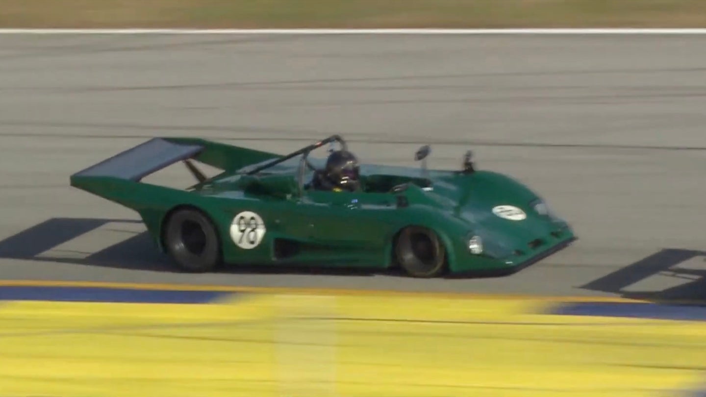Ford CEO Jim Farley Wins Vintage Car Race in Ford-Cosworth Lola Prototype