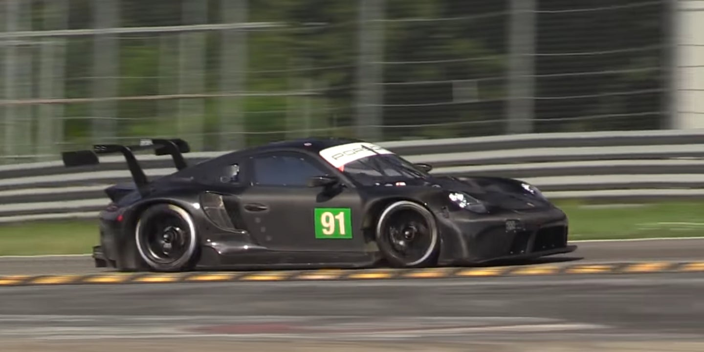 Bask In the Loud Glory That Is the Updated Porsche 911 RSR-19 Le Mans Car