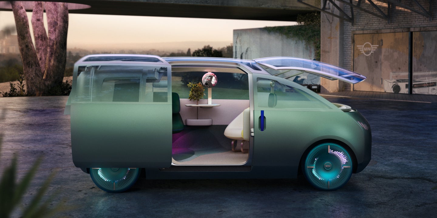 The Mini Vision Urbanaut Concept Is an Airy Bubble-Shaped Lounge for the Distant Autonomous Future