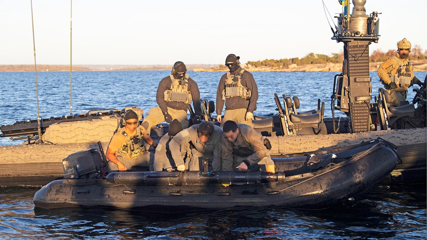 Check Out These Navy Special Operators Deploying An Underwater Scout Drone