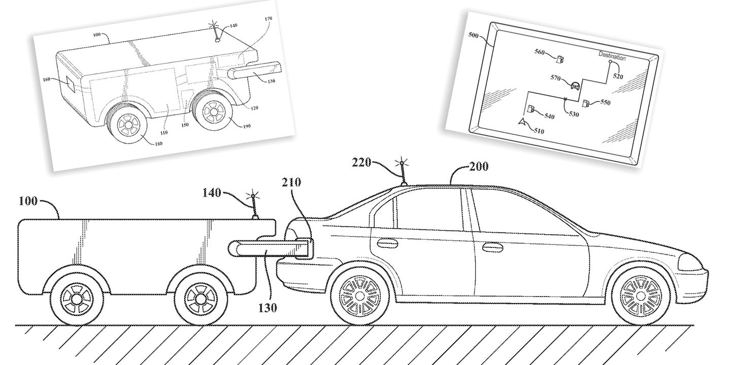Toyota Patent Shows Self-Driving Drone Tankers for Car-to-Car Recharging and Refueling