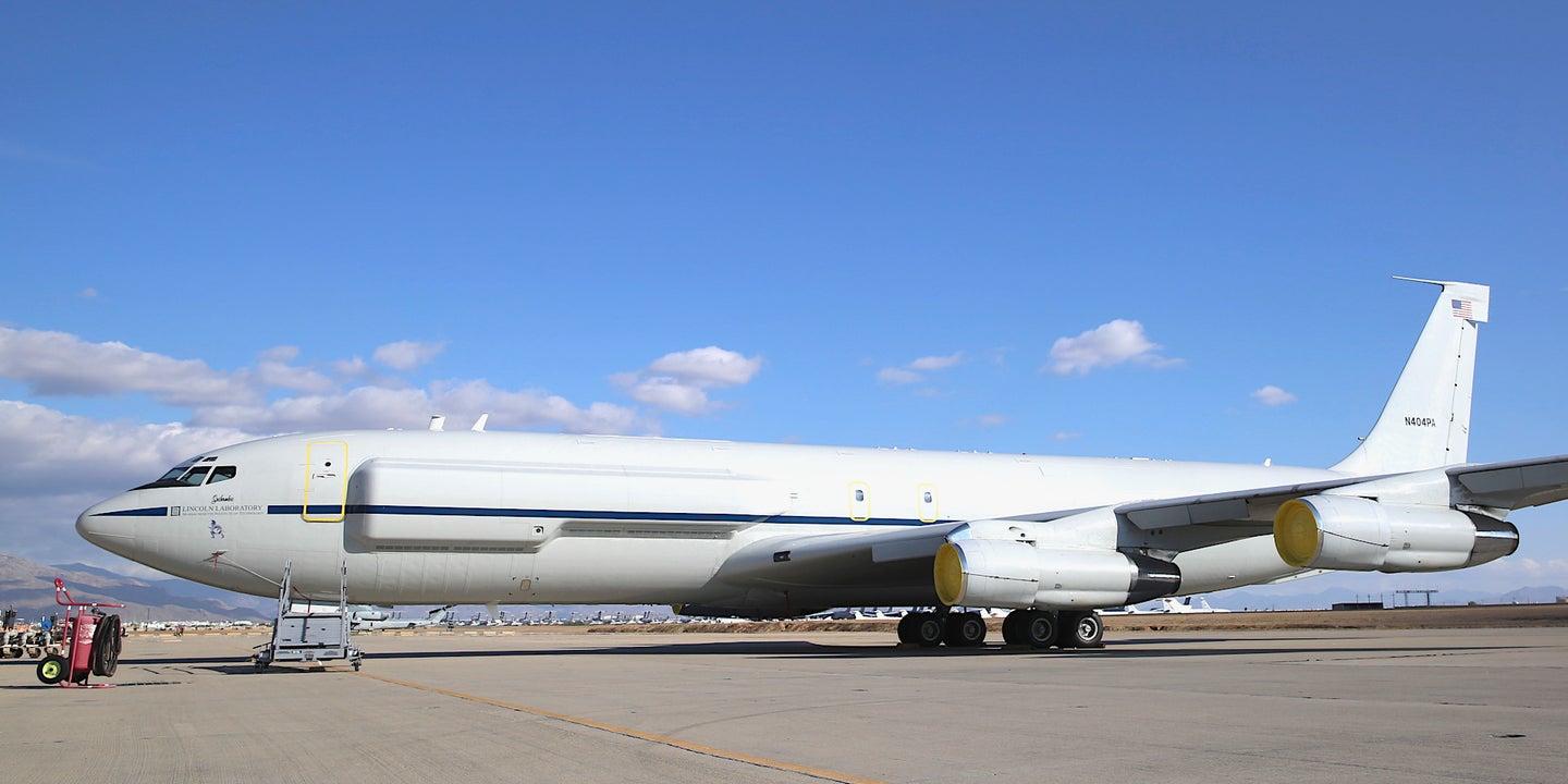 MIT Lincoln Lab&#8217;s Storied 707 Military Testbed Jet Is Now At The Boneyard