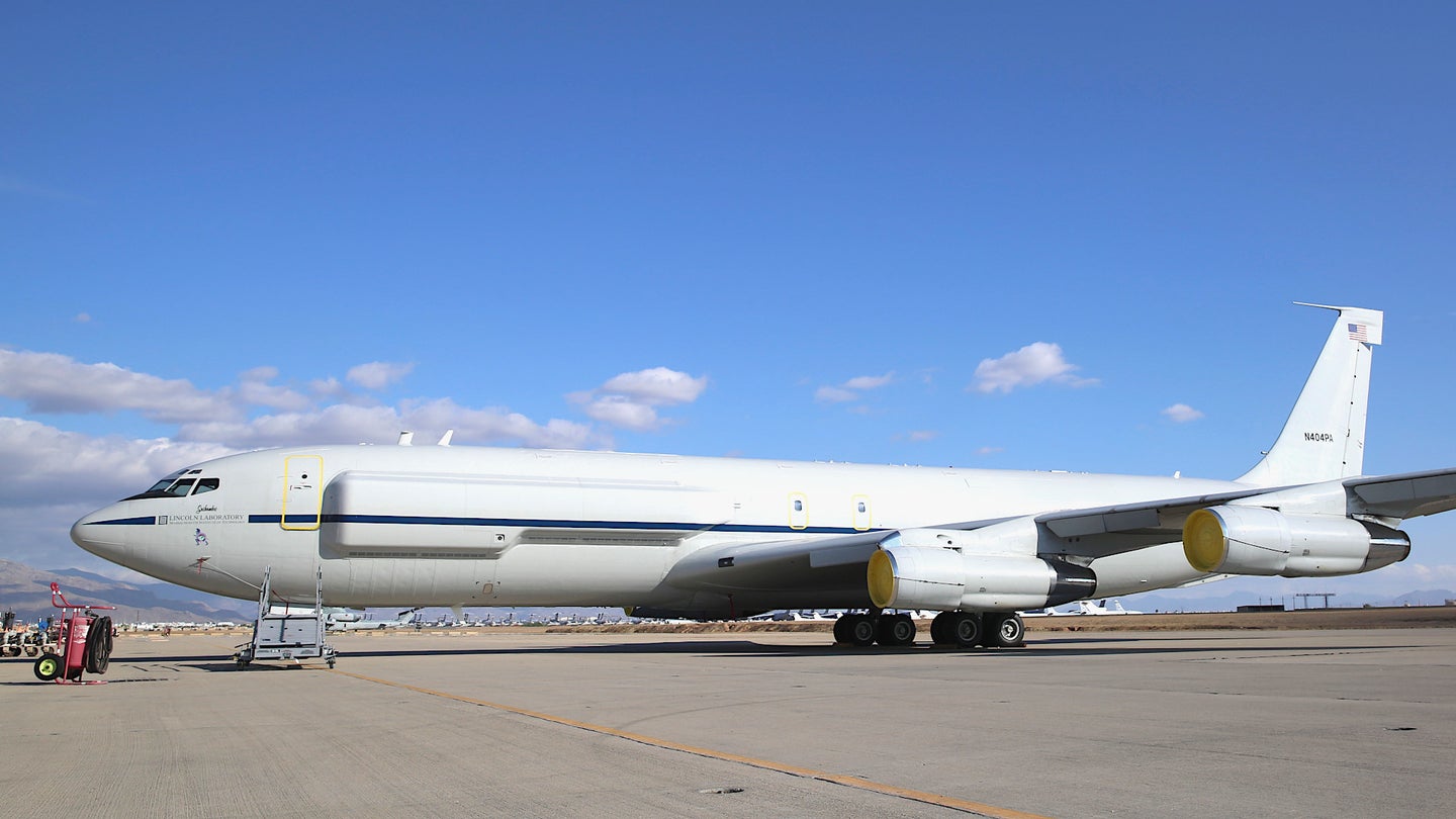 MIT Lincoln Lab’s Storied 707 Military Testbed Jet Is Now At The Boneyard