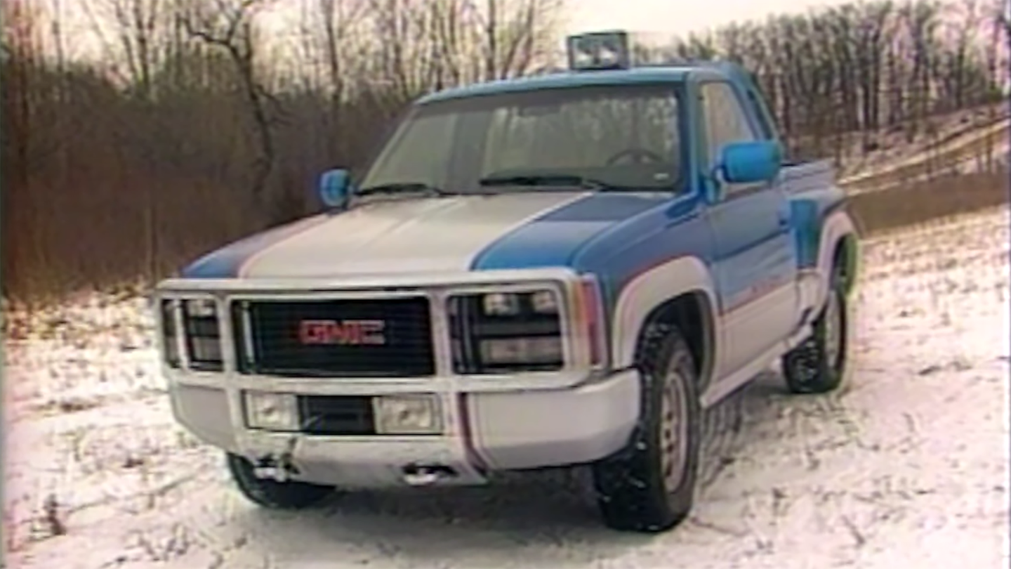 The 1988 GMC Sierra AR400 Prototype Was the Perfect Winter Pickup Truck
