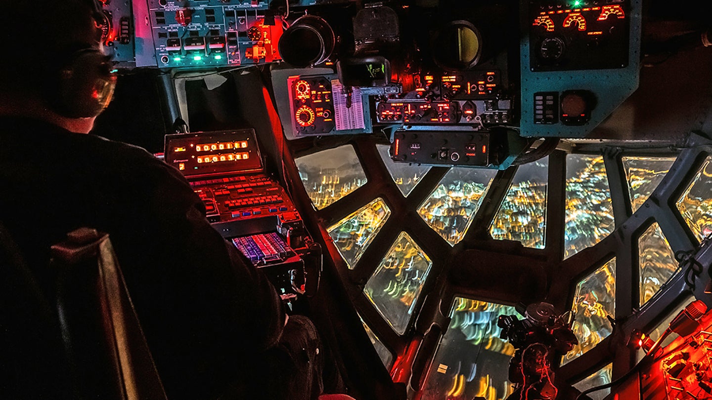 This Navigator Aboard A Russian Il-76 Looks Like A TIE Fighter Pilot From Star Wars