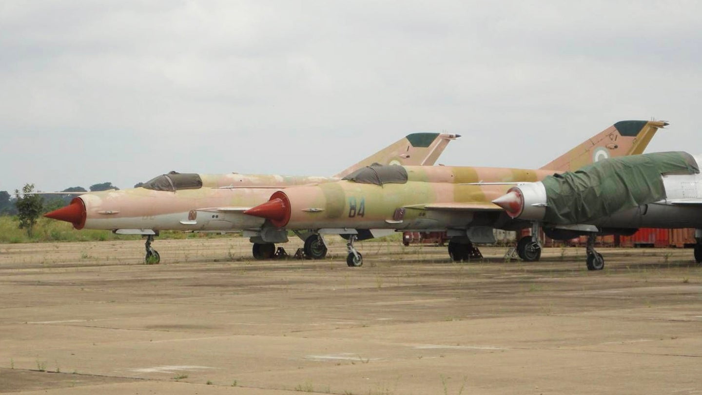 Nigeria’s MiG-21 Fighter Jet Force Is Up For Sale