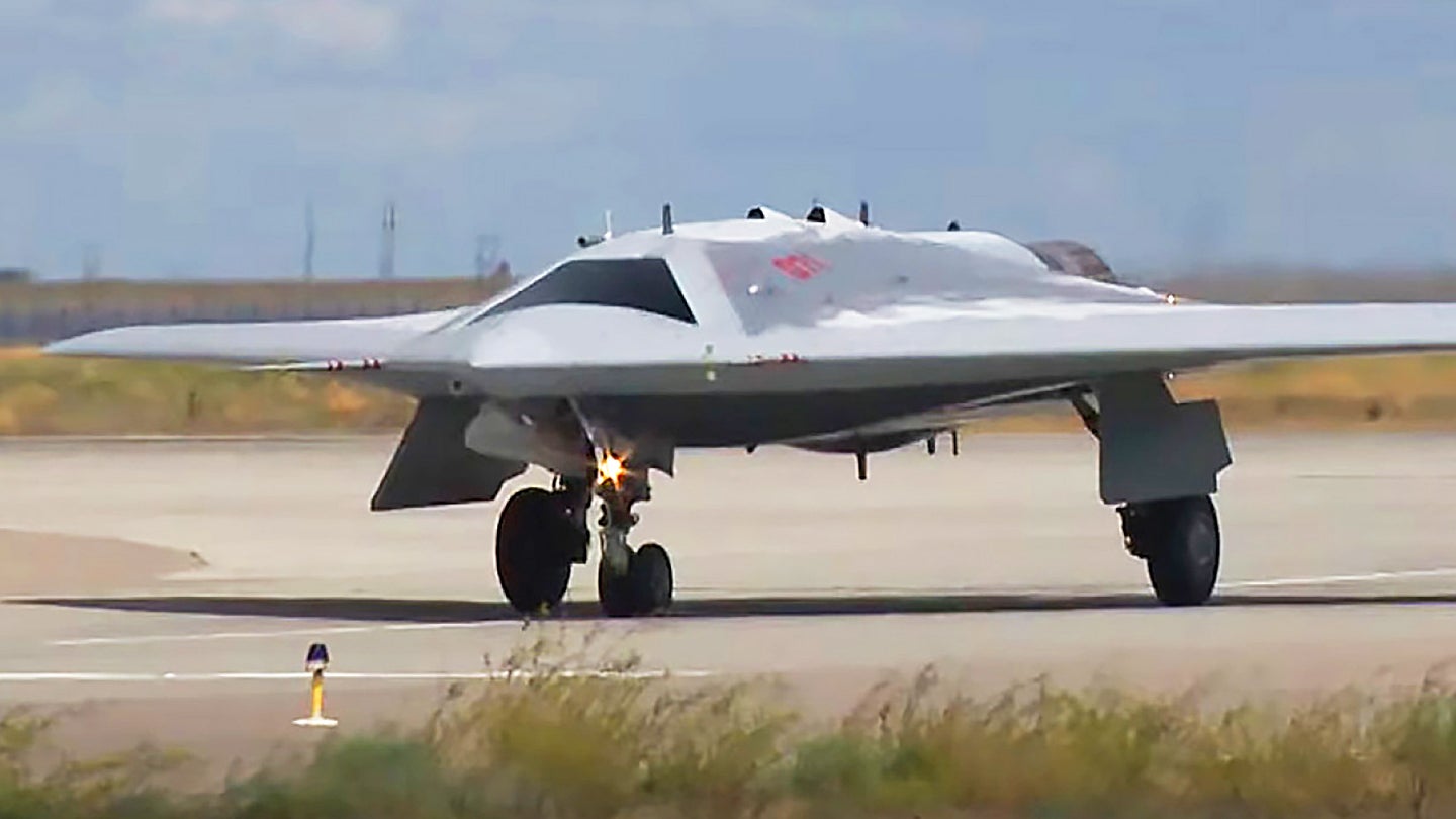 Russia’s Okhotnik Unmanned Combat Air Vehicle Tests Air-To-Air Missiles: Report
