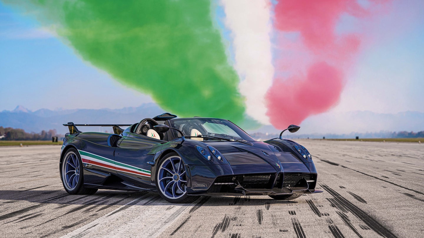 The $6.5M Pagani Huayra Tricolore Is So Much More Than a Flag-Themed Tribute