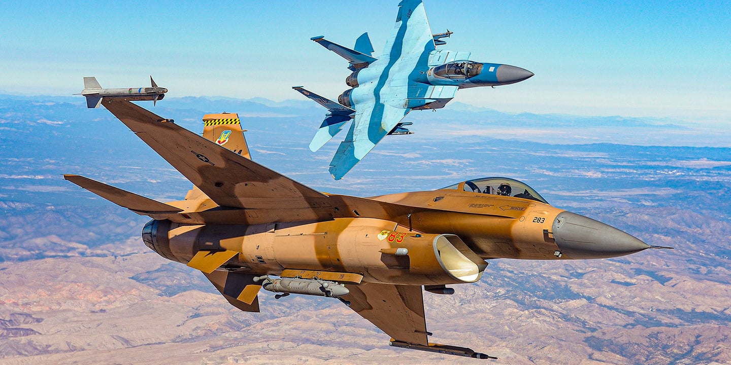 Inside The Air Force&#8217;s Elite Aggressor Program With One Of Its Top Pilots