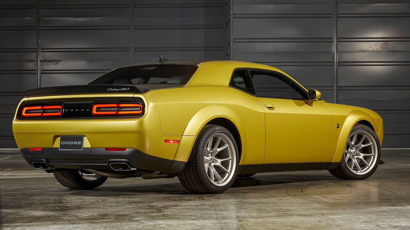 Dodge Adds 50th Anniversary Gold Rush Paint Color to More 2021 Challengers