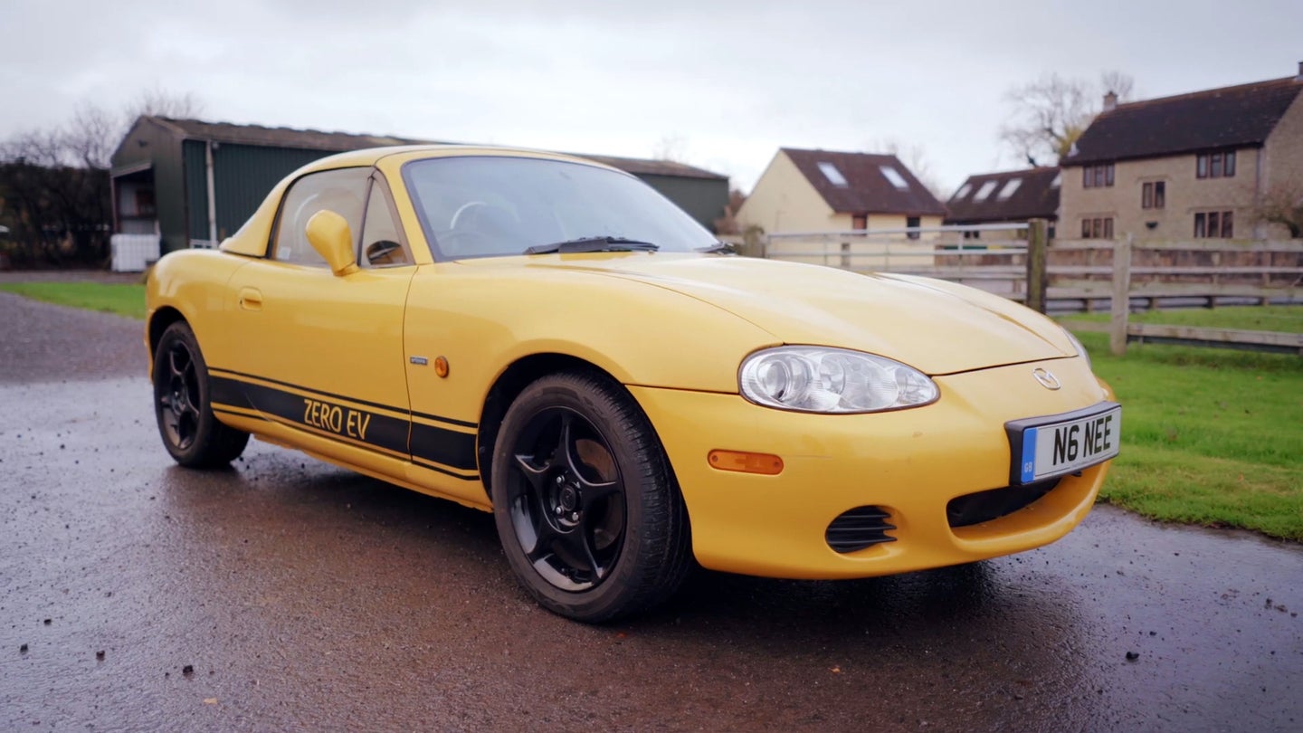 Electrifying an NB Mazda Miata Comes With Benefits and a Hefty Price Tag