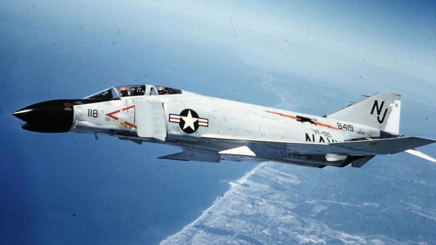 The Navy Got Its Hands On Its First Operational F-4 Phantom Sixty Years Ago Today