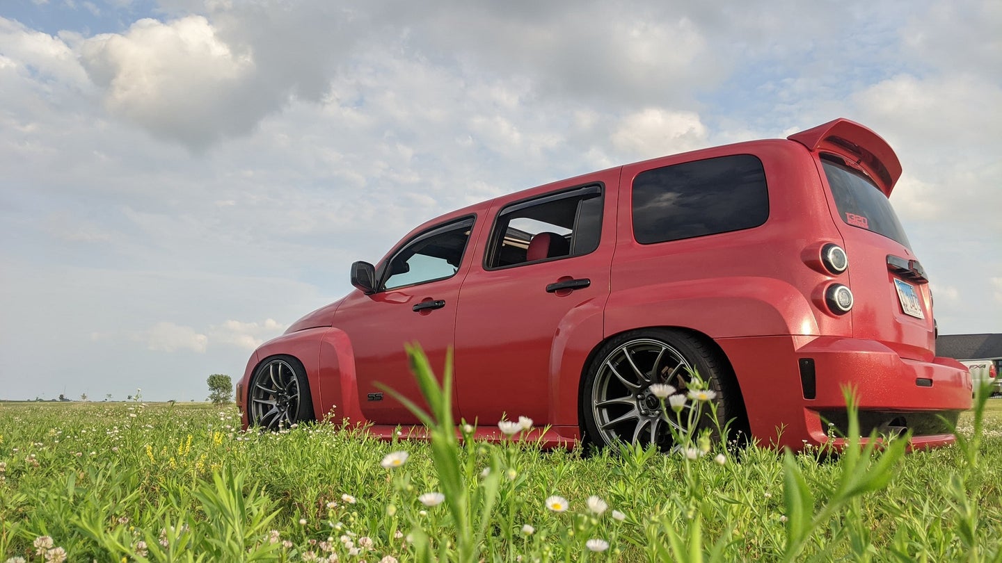 This Turbo Chevrolet HHR SS Rocks a Six-Speed Manual, Bluetooth-Controlled Air Suspension