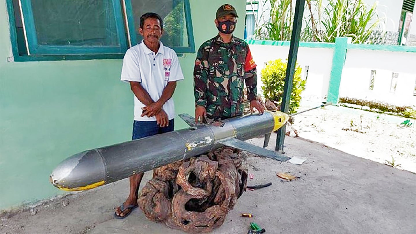 Indonesian Fisherman Caught What Appears To Be A Chinese Underwater Drone