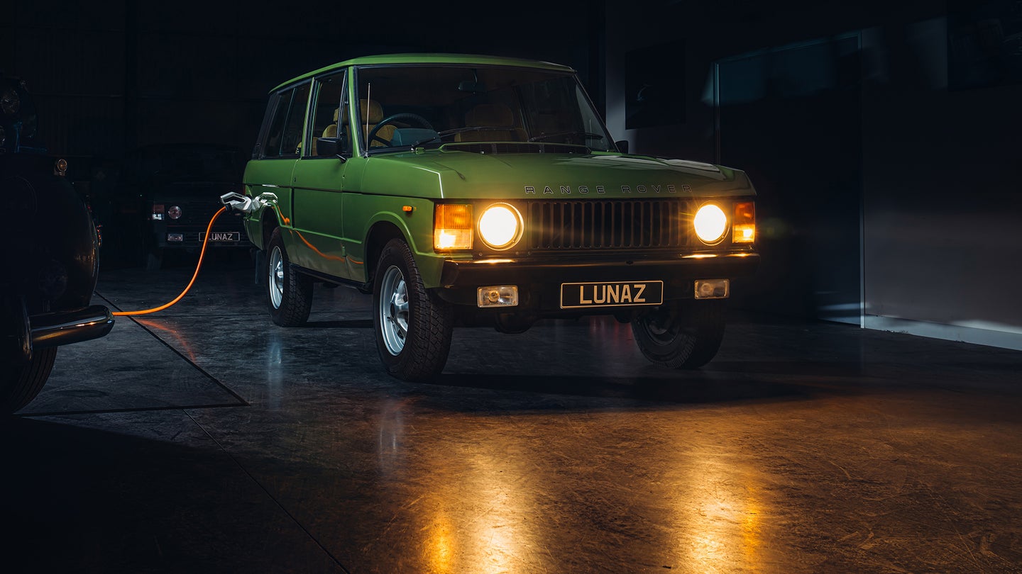 Lunaz Is Building 50 Electric Classic Range Rover Restomods for $322,000