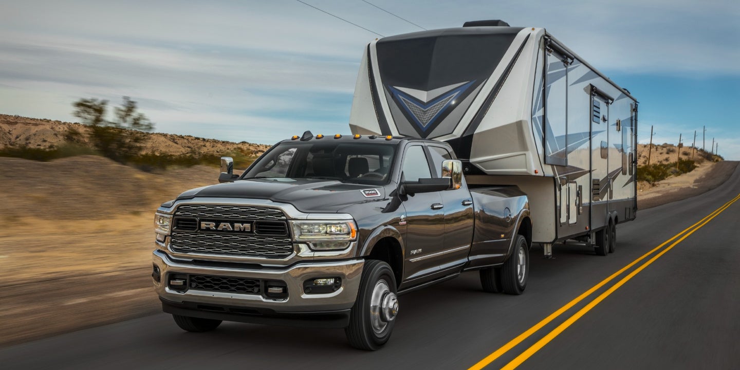 2021 Ram 3500 Claims Heavy-Duty Towing Crown From Ford with 37,100-Pound Max
