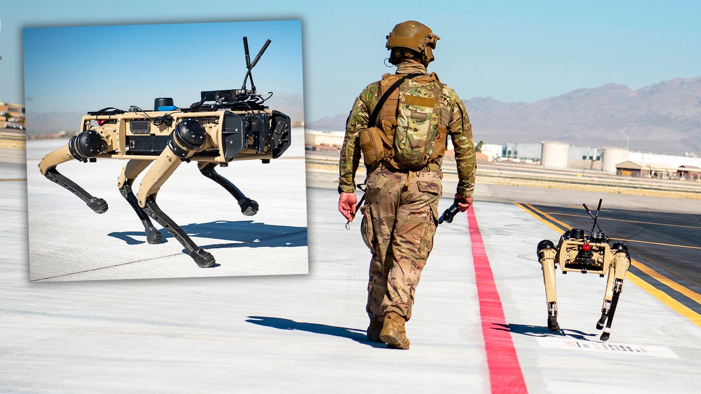 Here Is What The Air Force’s New Robot Dogs Are Actually Capable Of
