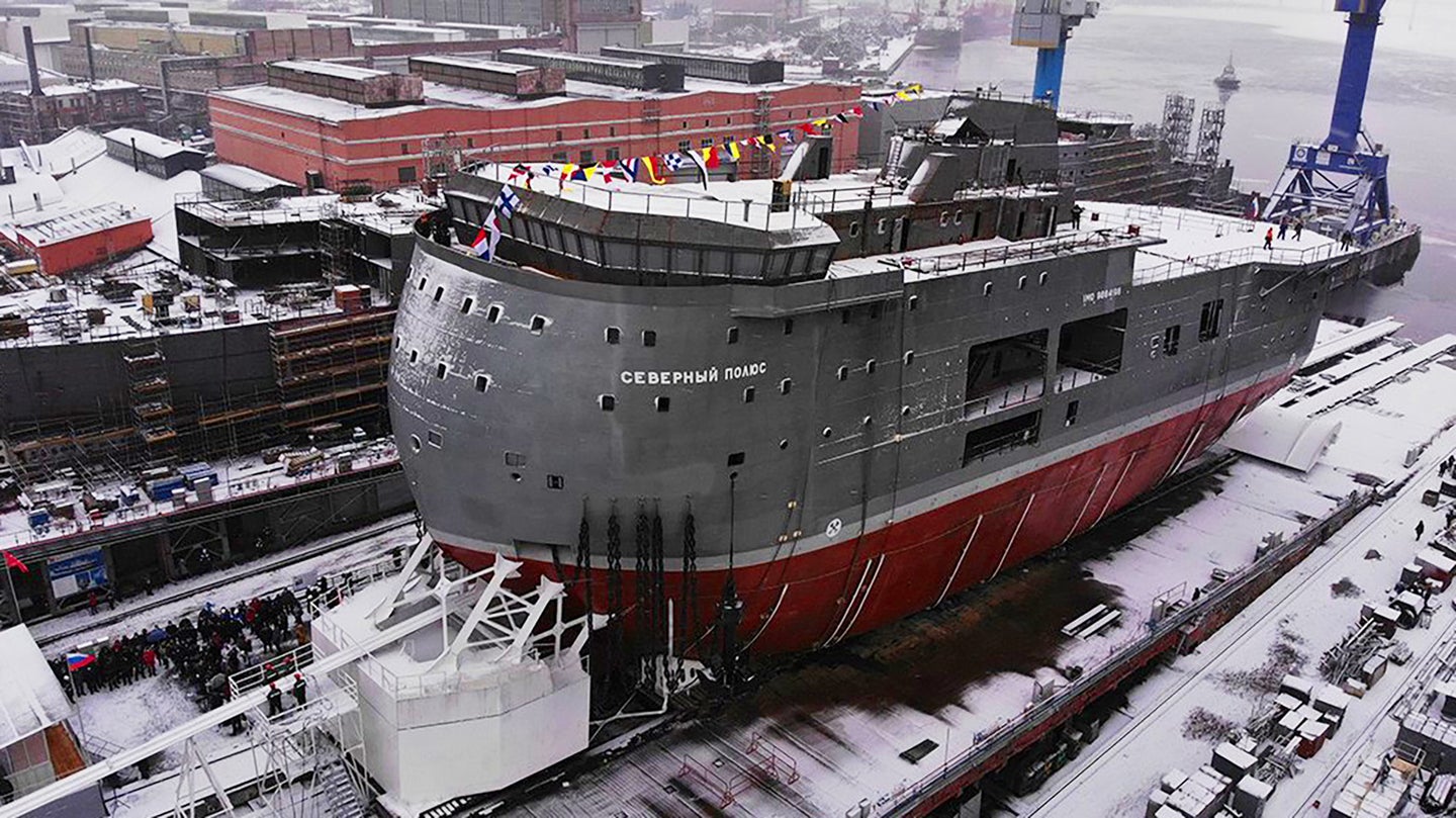 Russia’s New Long-Endurance Arctic Research Vessel Might Be The Ugliest Ship We’ve Seen