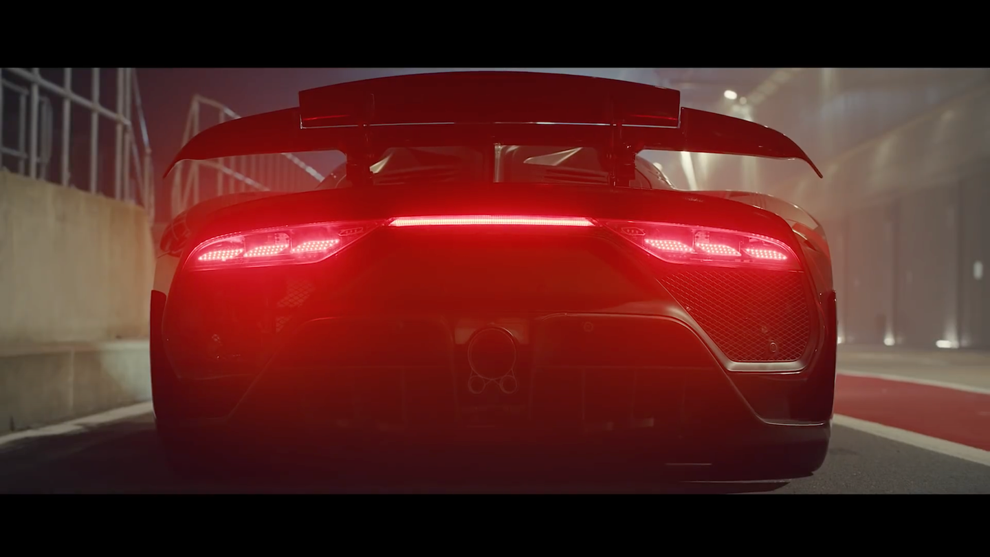 Watch the 1,000-HP Mercedes-AMG Project One Deploy Its Intimidating Full Aero Kit