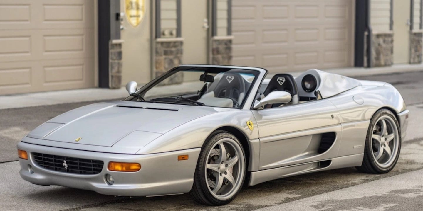 Shaq’s Extra-Roomy Custom Ferrari F355 Is Looking for a New Big and Tall Owner