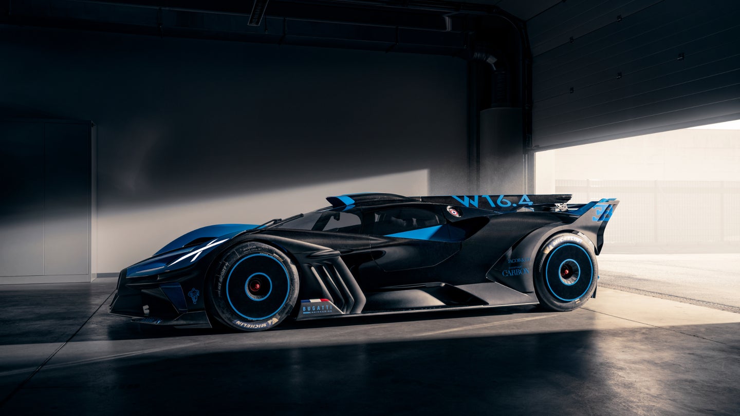 The 1,825-Horsepower Bugatti Bolide Track Car Is Real, and It&#8217;s Spectacular