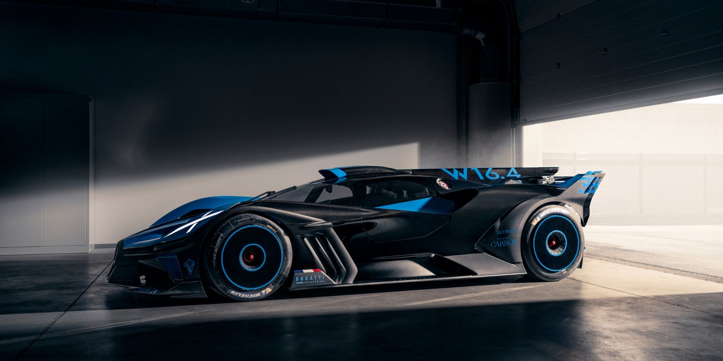 The 1,825-Horsepower Bugatti Bolide Track Car Is Real, and It’s Spectacular
