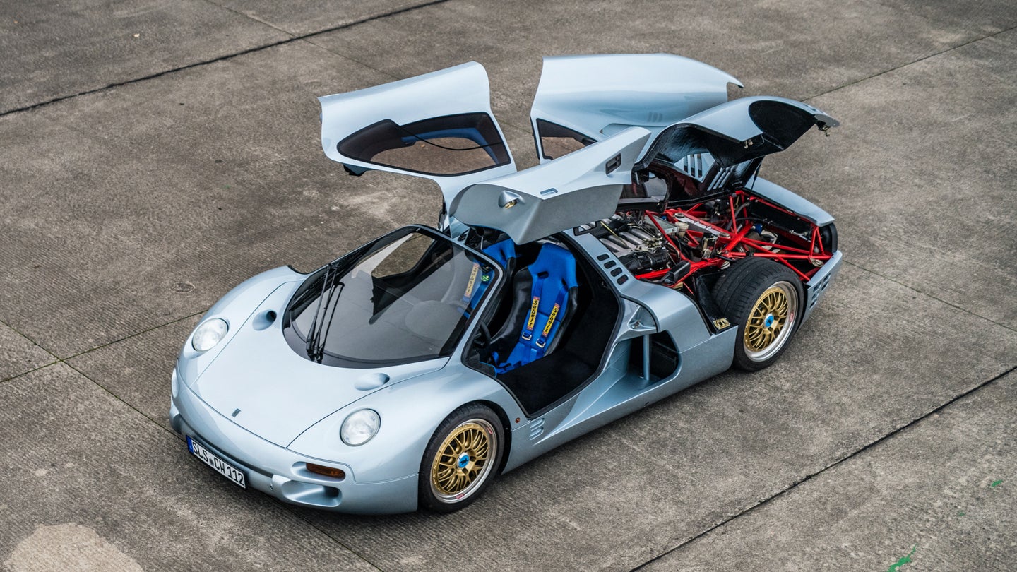 This Only Isdera Commendatore 112i Ever Made Is a Nineties Dream with a Zonda V12 and It’s For Sale