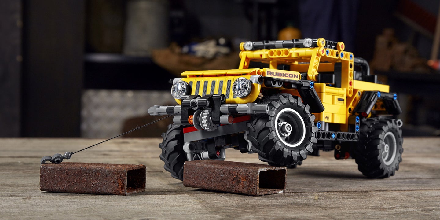 The New LEGO Jeep Wrangler Rubicon Is Ready to Conquer Your Living Room Furniture