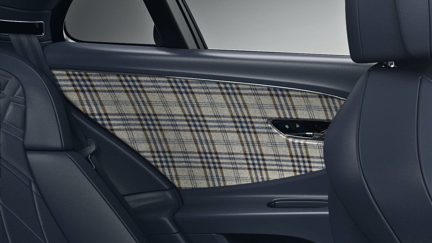 Bentley’s New Tweed Fabric Interior Is an Extremely British Option