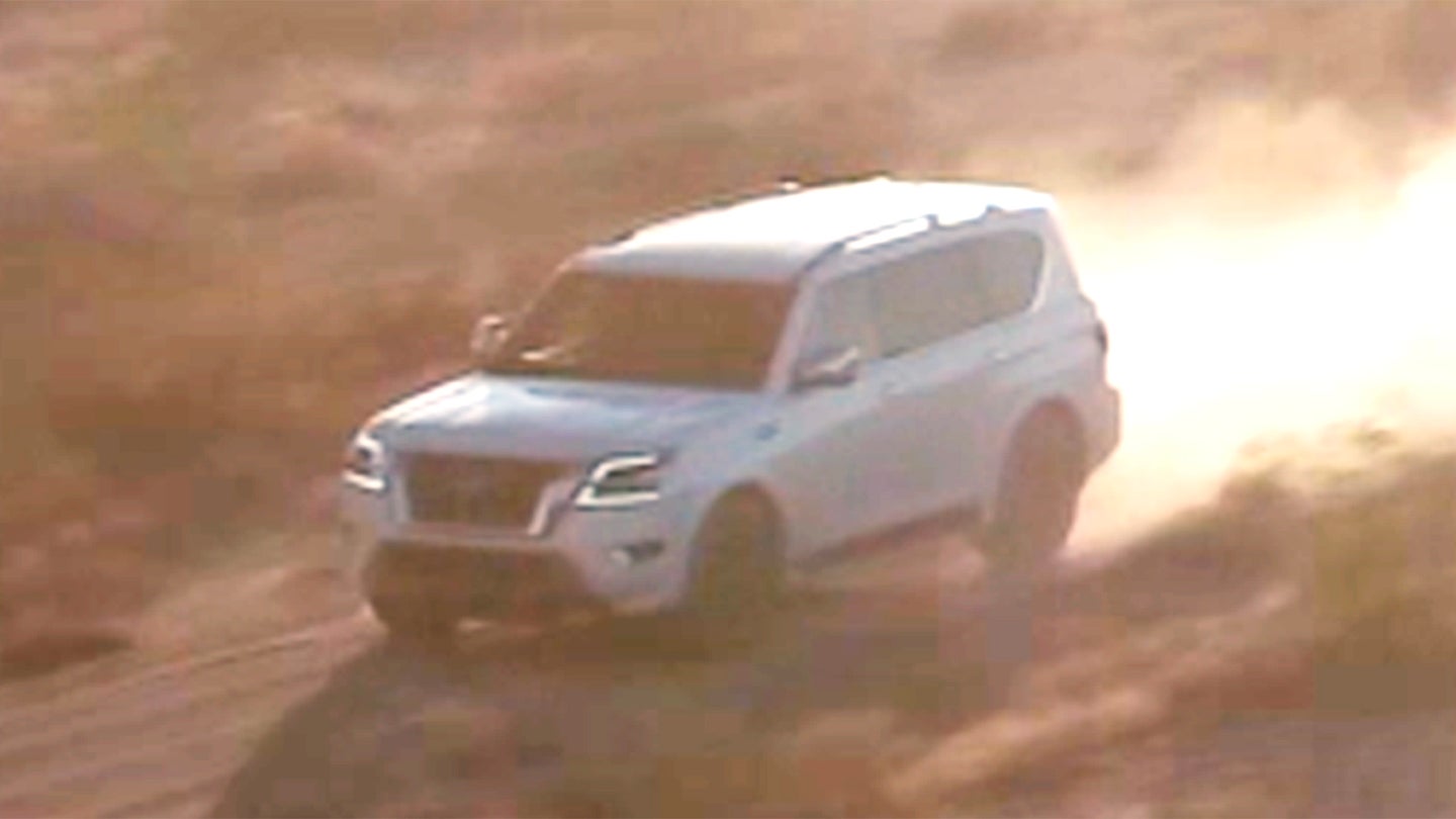 Catch a Glimpse of the New 2021 Nissan Armada Before Next Week’s Full Reveal