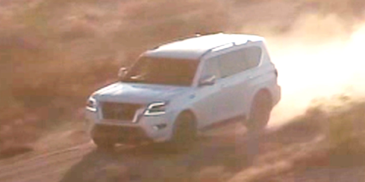 Catch a Glimpse of the New 2021 Nissan Armada Before Next Week’s Full Reveal