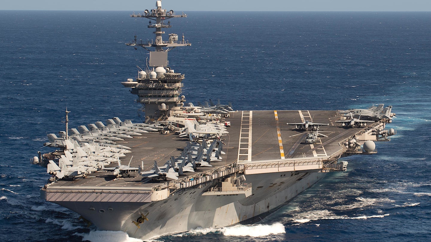 Two Navy Carriers Are About To Head Out On Grueling &#8220;Double Pump&#8221; Deployments