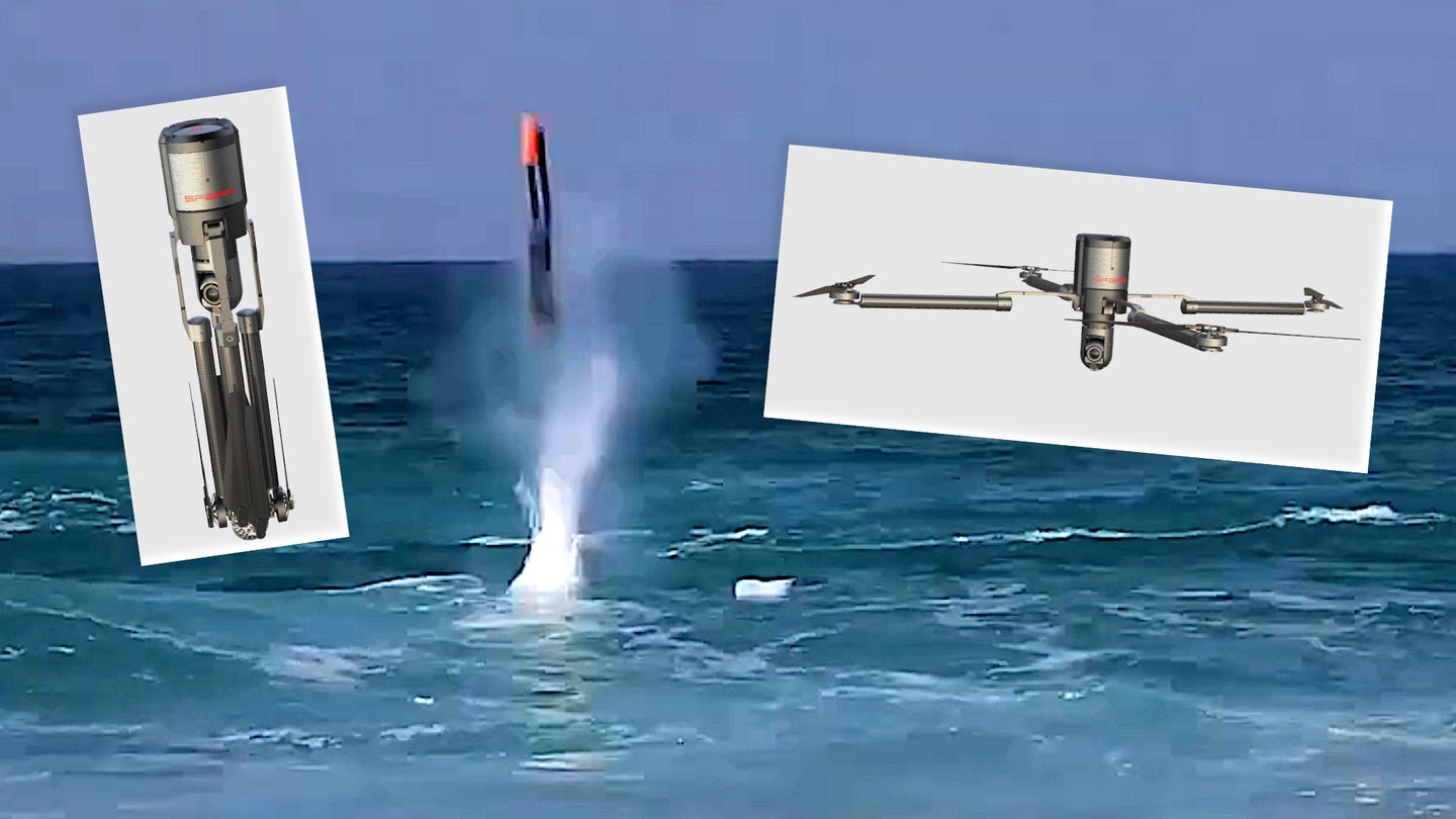 Israeli Offering Could Meet U.S. Navy’s Requirements For A New Submarine Launched Drone