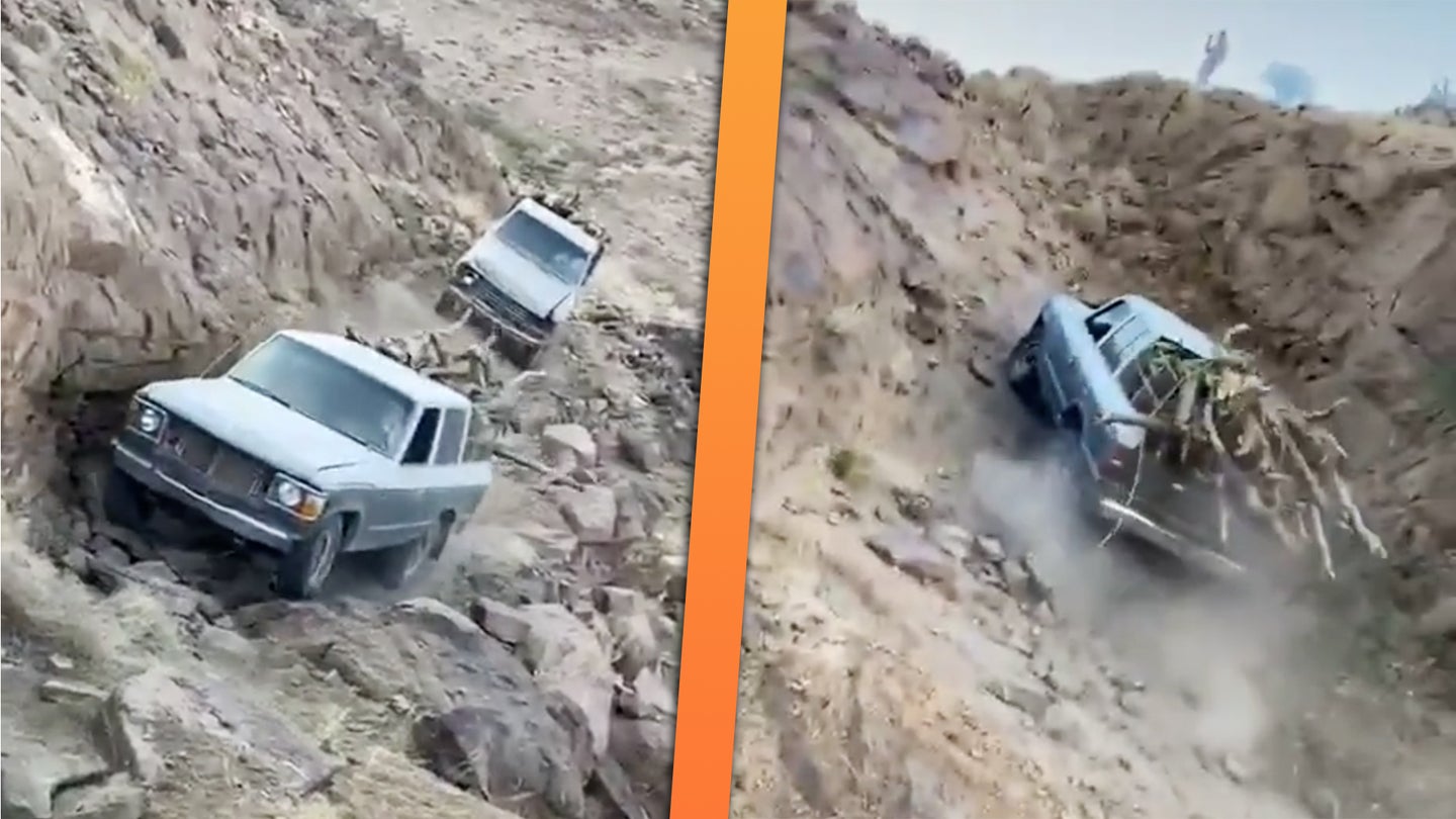 Watch Fearless Yemeni Drivers Prove All You Need Off-Road Is an Old Land Cruiser