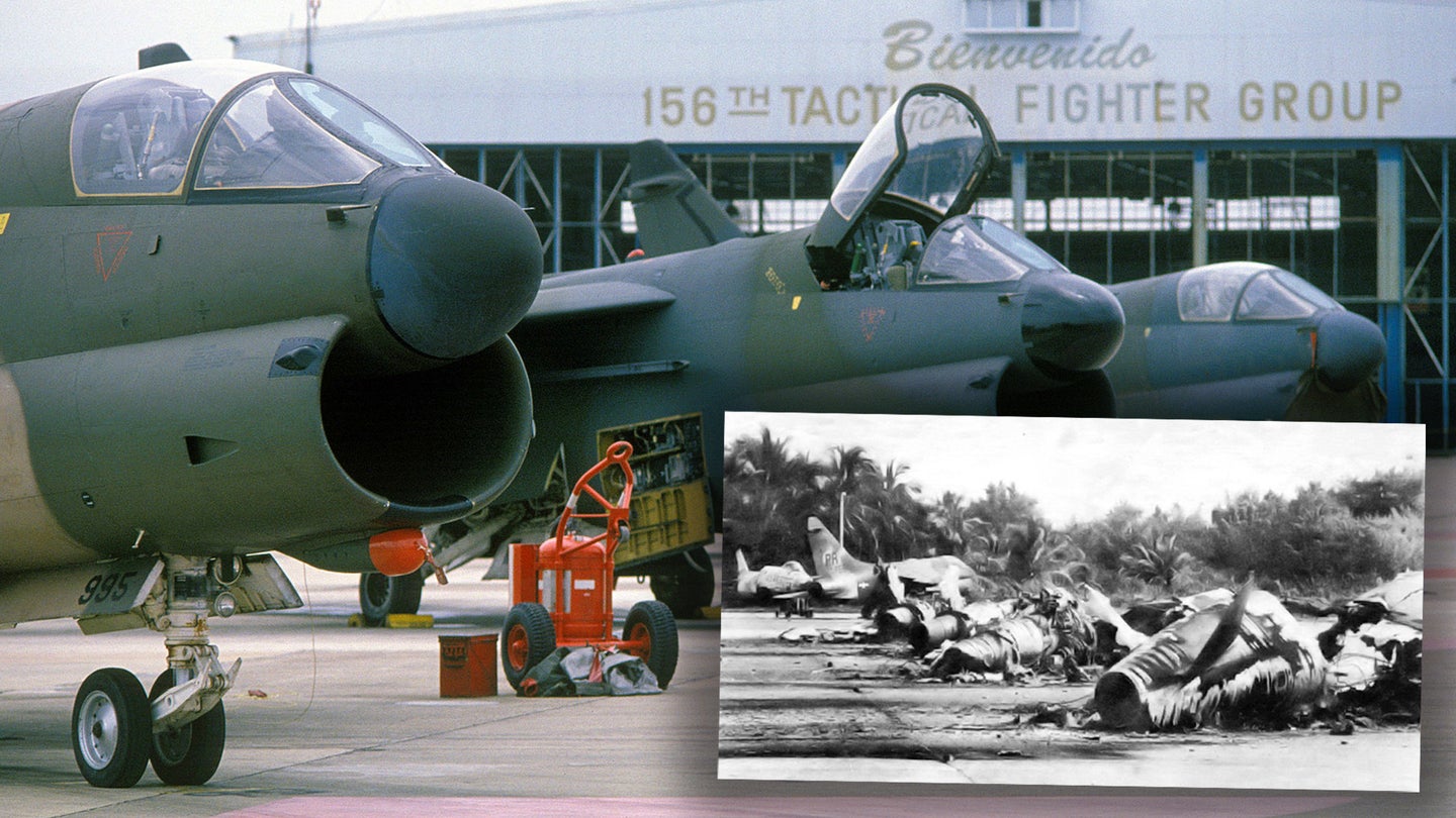 First Peacetime Terror Attack On The Air Force Destroyed Eight A-7 Attack Jets 40 Years Ago