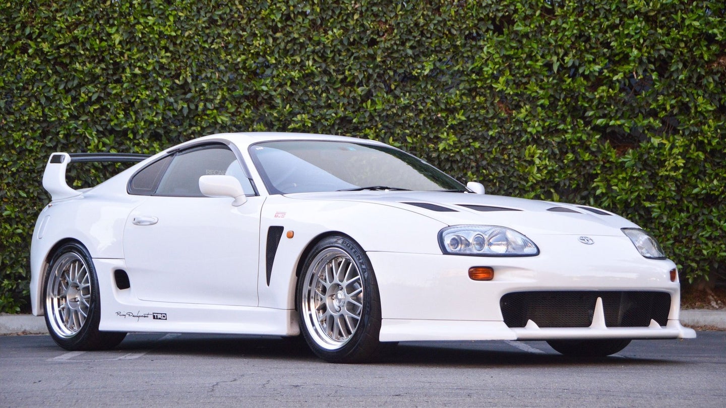 Toyota Supra With Rare Factory Widebody Kit Might Actually Be Worth $84,995