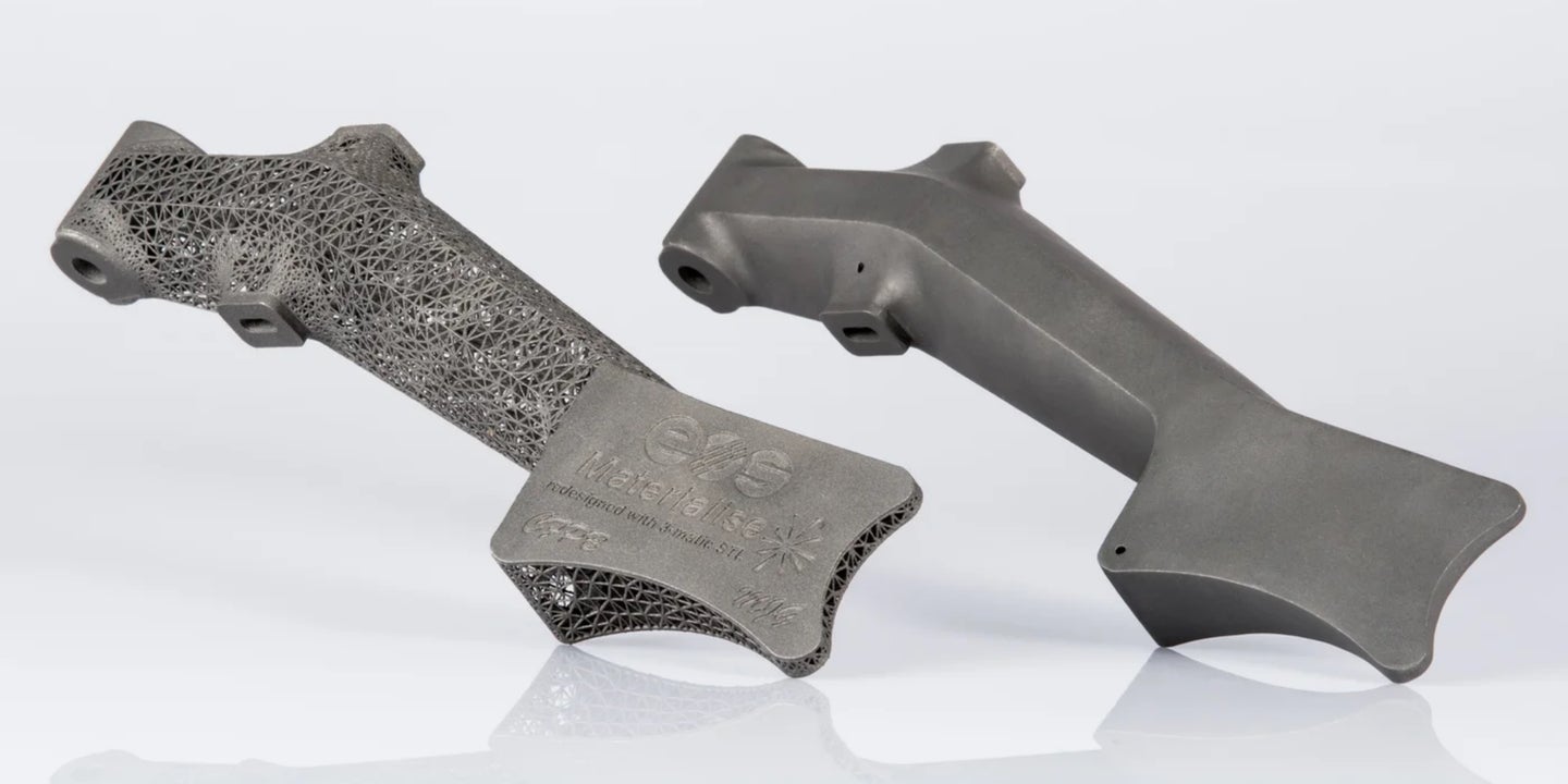 Incredible 3D-Printed Titanium Brake Pedals Weigh Just Six Ounces Thanks to Wild Spiderweb Design