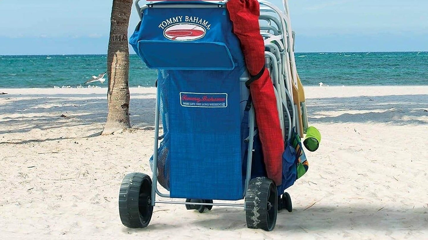 Beach Cart Close Up