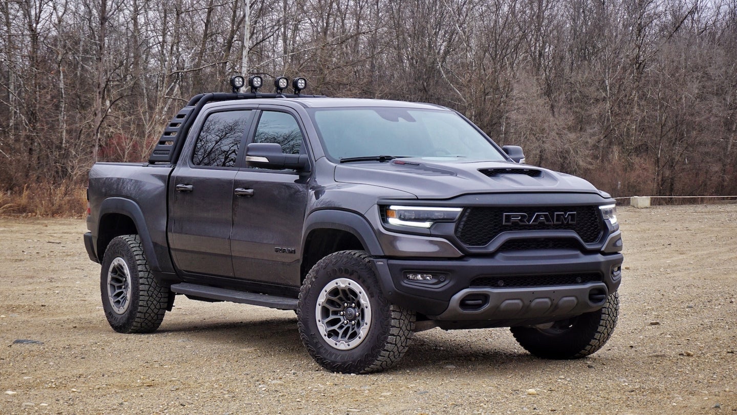 2021 Ram 1500 TRX Review: A 702-HP V8 Isn’t the Answer to Everything, but It Sure Is Rowdy