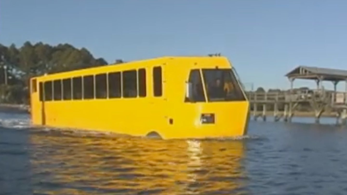 America’s Aging, Dangerous Duck Tour Boats Could Get Replaced With This Amphibious Truck