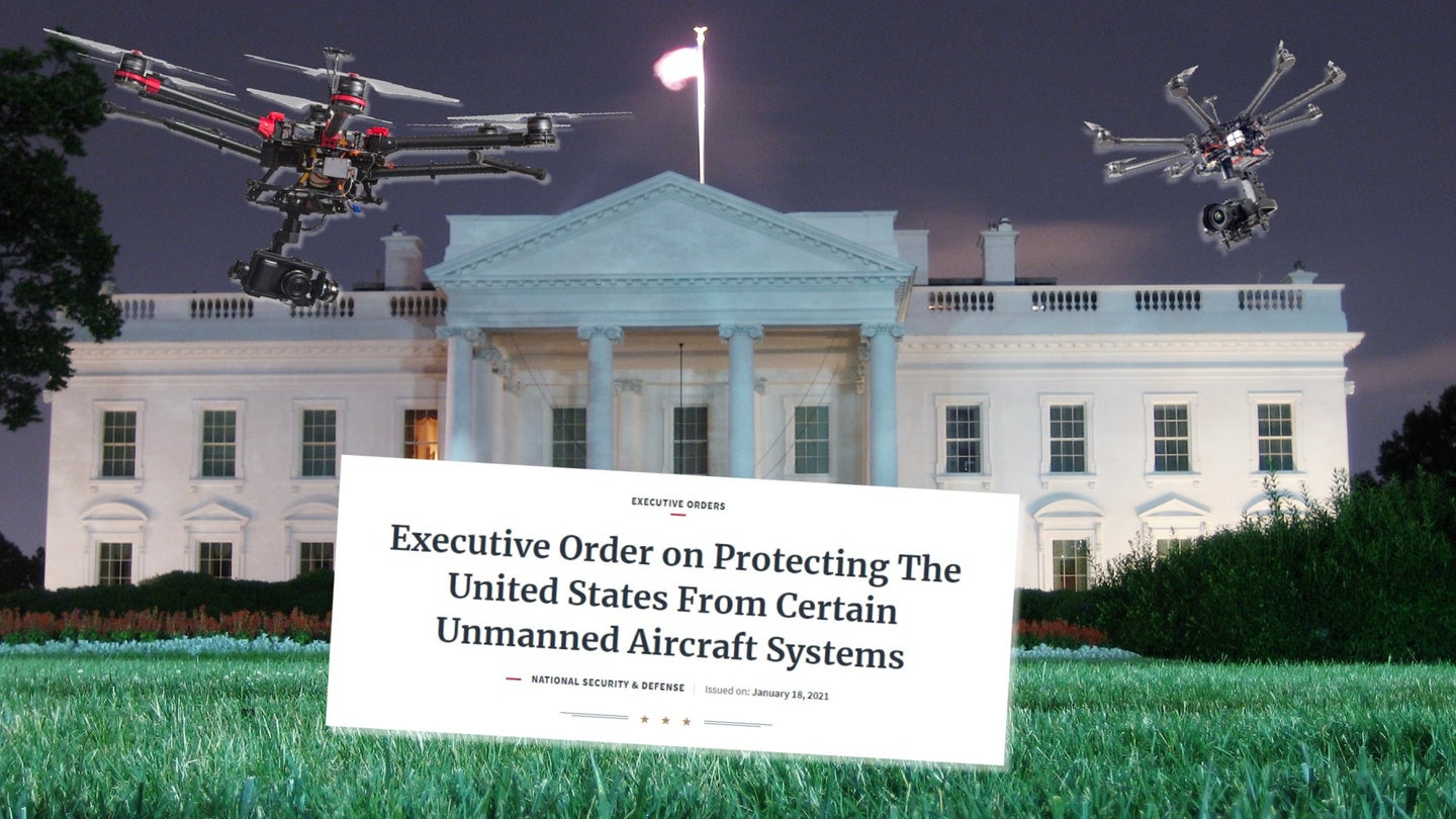 Executive Order Takes Aim At Foreign-Made Drones And Incursions Over Sensitive Sites