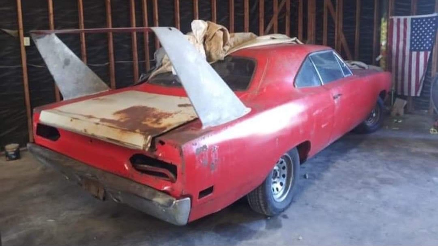 One-of-One 1970 Plymouth Superbird Unearthed in Unbelievable Texas Barn Find