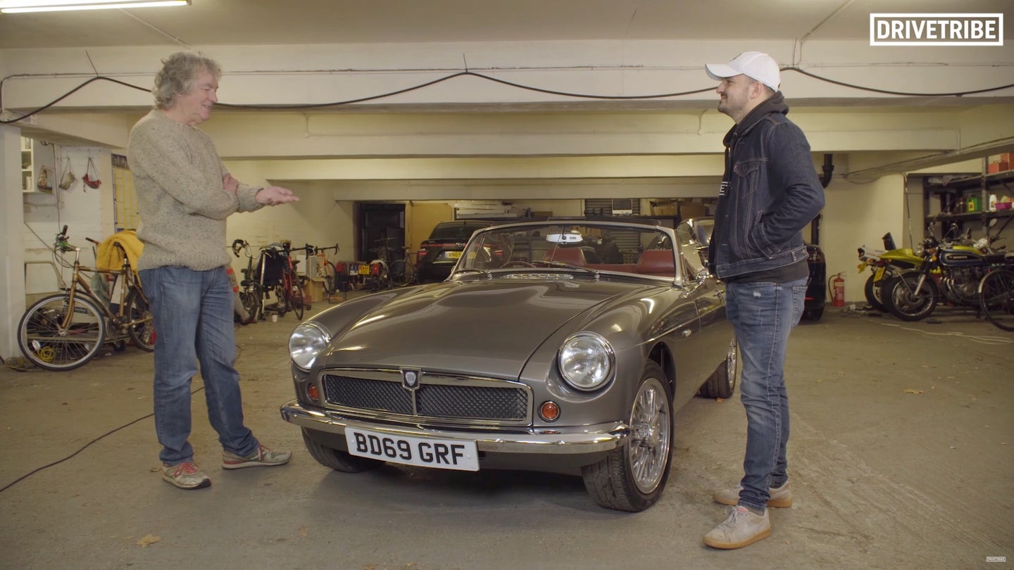 James May&#8217;s MGB EV Restomod Drive Makes a Case for Electrified Classic Cars