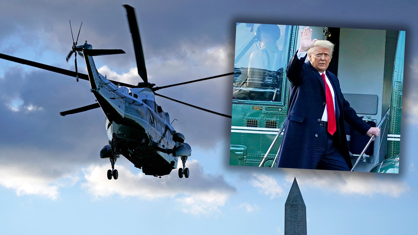 The VH-3 Marine One Helicopter Has Flown Its Last President Into Retirement