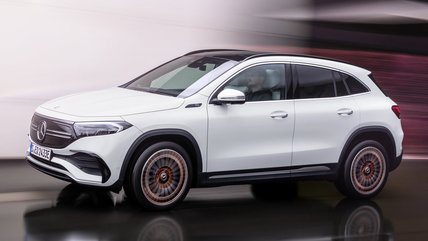 The Mercedes EQA Crossover Will Be the Cheapest Electric Benz—But It’s Still Almost $60K